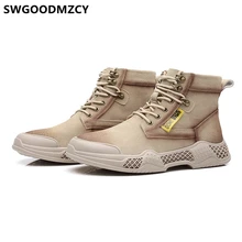 Зимние ботинки; Мужская зимняя обувь; Мужская Армейская Обувь; мужские ботинки; ковбойские ботинки из натуральной кожи; Военная обувь; zapatillas mujer; повседневная обувь; ayakkab