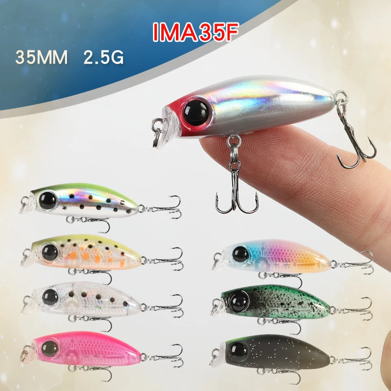 1 шт. пластиковая жесткая мини приманка в виде гольяна 33 мм 2 5 г|Наживки| |