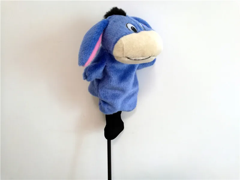 little donkey Милый подарок мультяшное Животное Гольф Фарватер Вудс головной убор частный Спорт Гольф-клуб гибриды головные уборы для мужчин и женщин - Цвет: little donkey