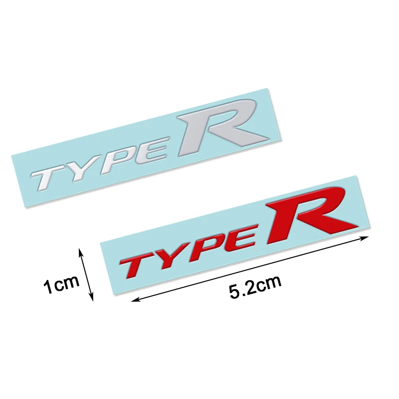 Автомобильный Стайлинг 3D TYPER Тип R гоночная надпись-логотип эмблема значок наклейка Наклейка для HONDA Mugen Авто украшение интерьера аксессуары