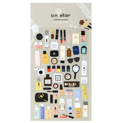 SONIA Daily Paper Sticker DIY Decorative Diary Scrapbook Planner Journal Stickers Kawaii Stationery School Supplies Papeleria C01 Cosmetic