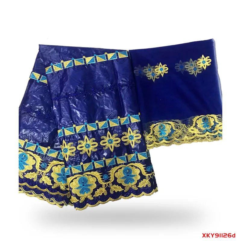 Африканская Базен broderie tissu фиолетовый бассейн riche getzner морская парча ткань bazin brode кружева B191126