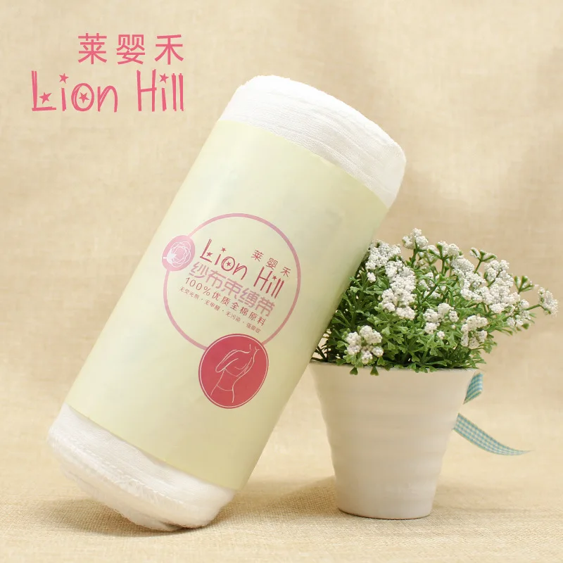 

Lai Baby Wo Maternal Belly Band Precision Plaid Double Layer Gauze Postpartum Corset Belt