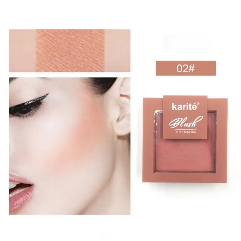 

Kiss Beauty Dumb Blush Palette Dressing Rouge Face Blusher Powder 4 Styles Brighten Contouring Waterproof Blusher Cream TSLM1