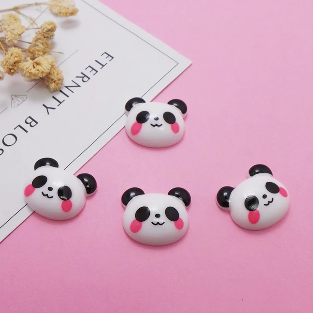 10 Pcs/lot Slime Charms for Slime Supplies Filler DIY Polymer Cute Panda Accessories Toy Model Tool for Kids Toys Gift