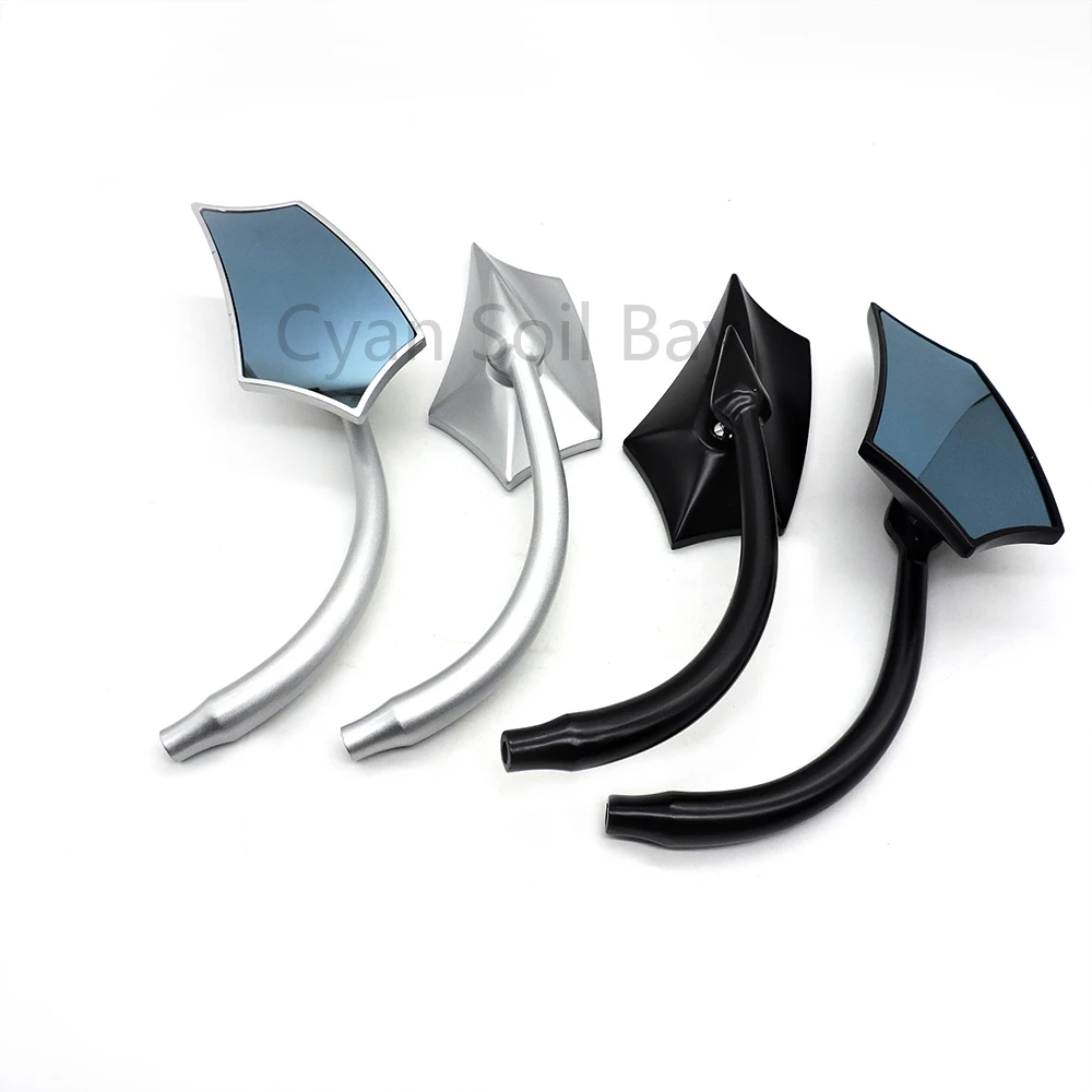 

Convex mirror ABS mirror shell + aluminum mirror rod Motorcycle Rearview Mirror For KAWASAKI HONDA SUZUKI YAMAHA DUCATI