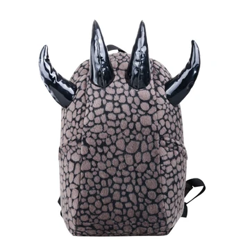 

Cool Trend Paw Backpack Student Bag Computer Bag Backpack Street Personality Leopard Couple Backpack