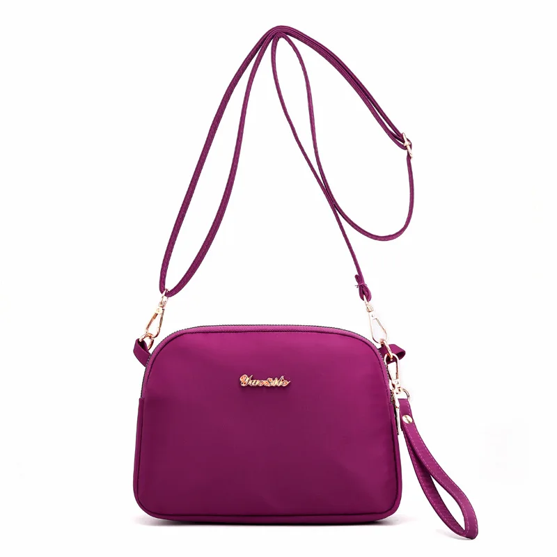 

Large Capacity Clutch Bag Waterproof Nylon Bag Lightweight Elegant Crossbody Bag