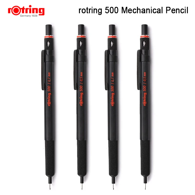 ROtring 500 Porte-mine - Mine HB 0,5 Mm - Corps Hexagonal En