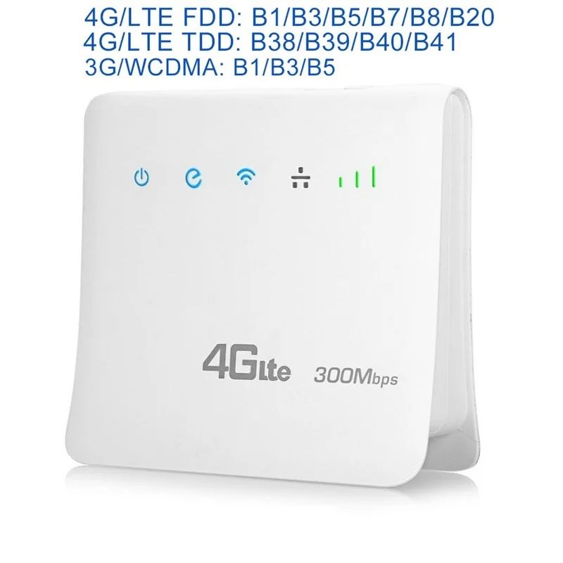 300 Мбит/с Wi-Fi роутер 4G мобильный с поддержкой порта LAN порт SIM-карты возможность