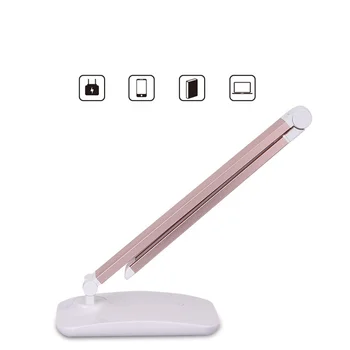 

1PC Lamp Eye Protection Foldable Touch Control Desk Light Reading Lamp for Home Use Reading