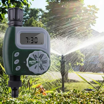 

Garden Water Timer Waterproof Digital Automatic Watering Sprinkler System Irrigation Controller Programmable Hose Faucet Timer