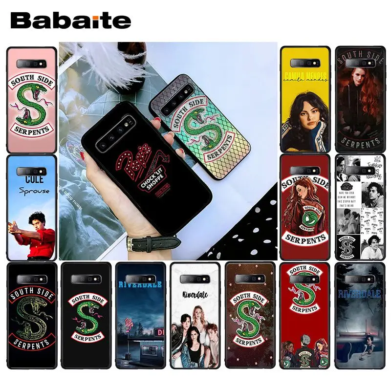 Babaite Riverdale South Side Serpents чехол для телефона Samsung Galaxy S10E S20 S7Edge S9 S8 S10plus S6 S5 S10Lite |
