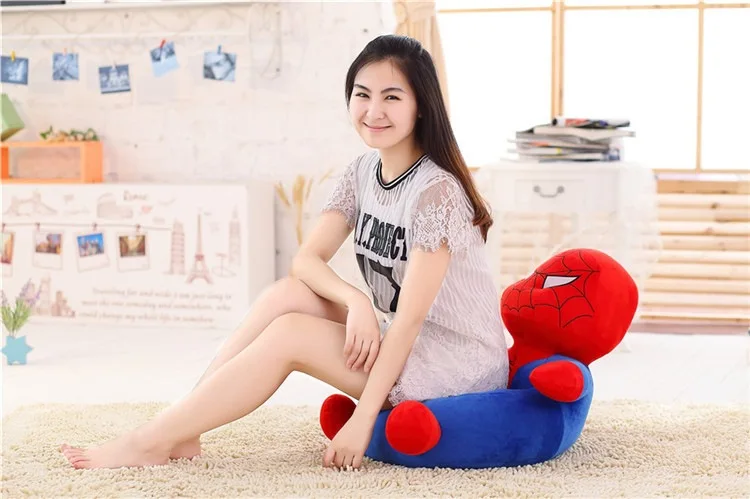 Cartoon Lazy Crayon Sofa Seat Kids' Sofa Superman Baby Nursery Plush Toys Tatami