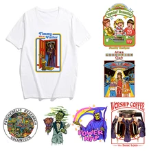 Необычная Новинка, Мужская футболка с Сатаной, Тимми имеет гостя power nap, футболка на Хэллоуин, психоделический фильм ужасов, футболка для мужчин/женщин