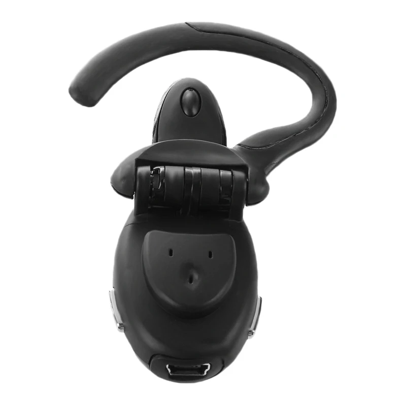 Business Handsfree Mono Earphone Wireless Bluetooth Headset For Motorola HTC Black