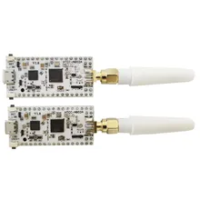 2 peças cubecell lora nó asr6502 lora com 1/2aa bateria caso lorawan nó aplicações para arduino com antena e conector