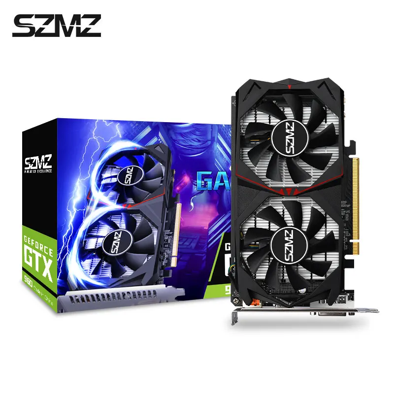 Оригинальная видеокарта GTX960 4 Гб 2 960 бит GDDR5 NVIDIA Geforce графические карты GTX 1060 NON GXT 1650