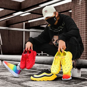 

New Men Shoes Men Casual Shoes Men Sneakers Brand Male Mesh Flats 2020 four seasons Breathable Slip On High Quality men's shoes