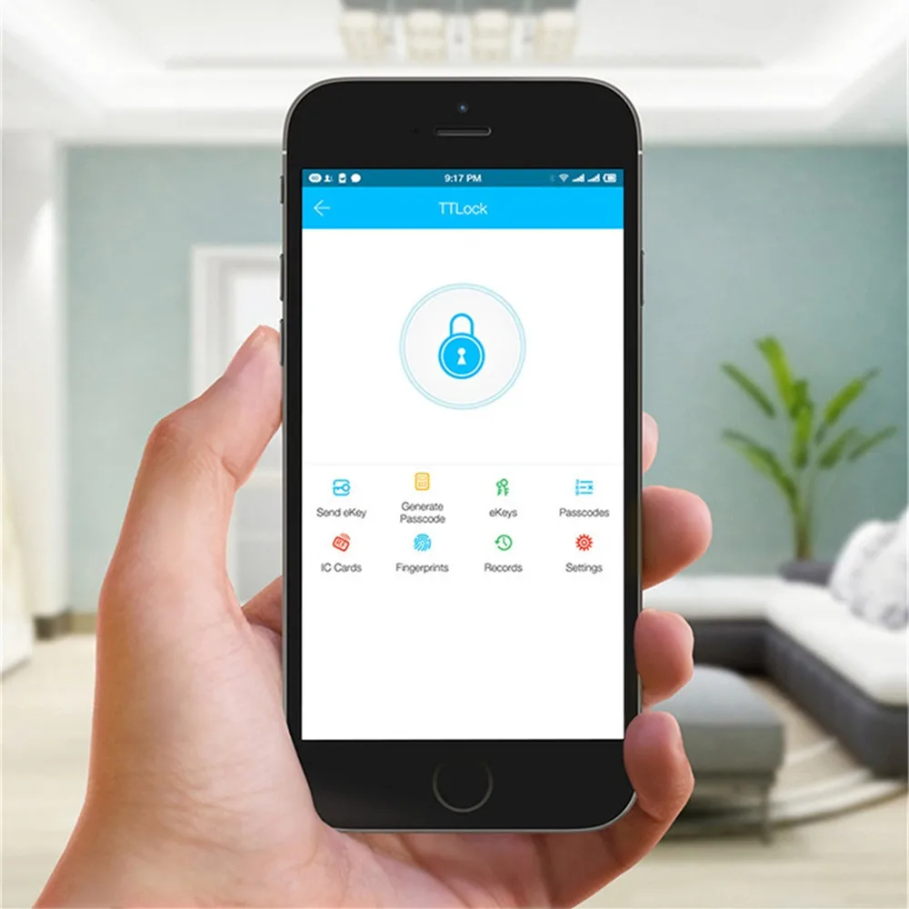 Bluetooth приложение Умный Цифровой Дверной замок, пароль и Карта и ключ доступа для дома и отеля и квартиры и т. Д