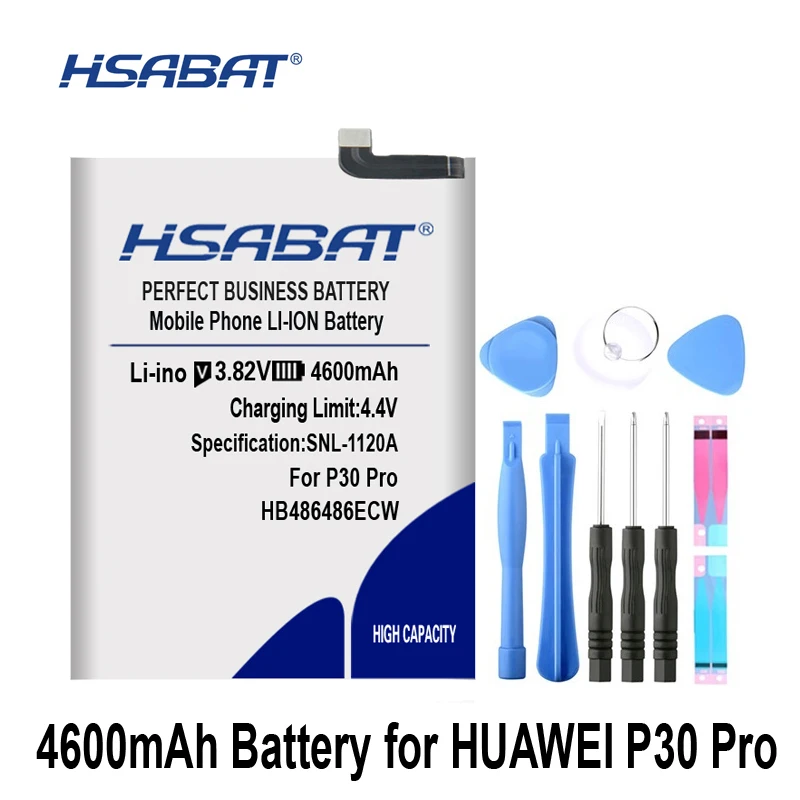 HSABAT HB486486ECW 4600mAh аккумулятор для huawei P30Pro P30 Pro для huawei mate 20 Pro mate 20 Pro батареи