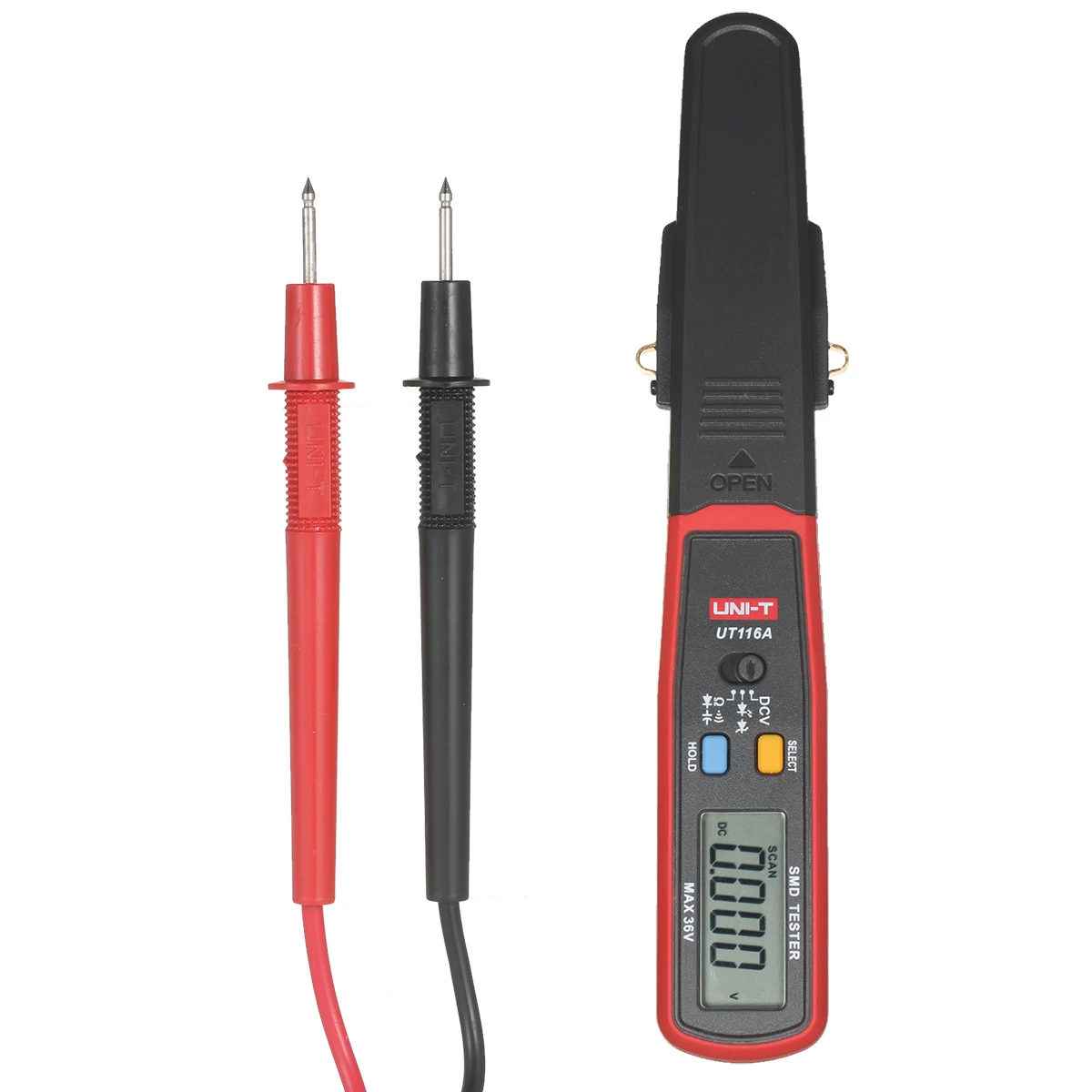 UNI-T SMD сопротивление тестера конденсатор с алюминиевой крышкой диода (РСР)