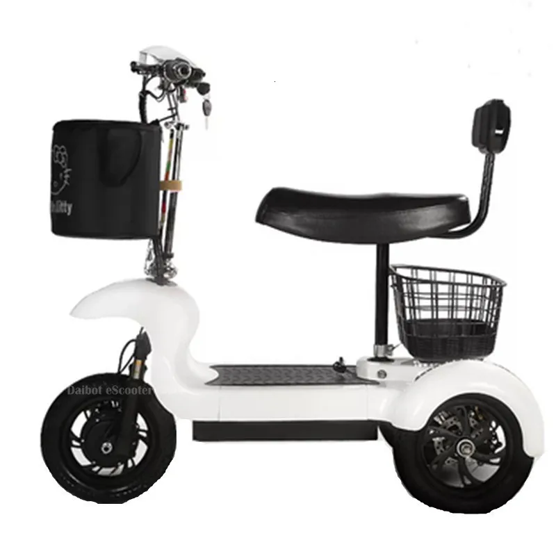 Daibot Powerful Electric Scooter 3 Wheel Electric Scooters 12'' Electric Tricycle Adult Kids 500W 35KMH