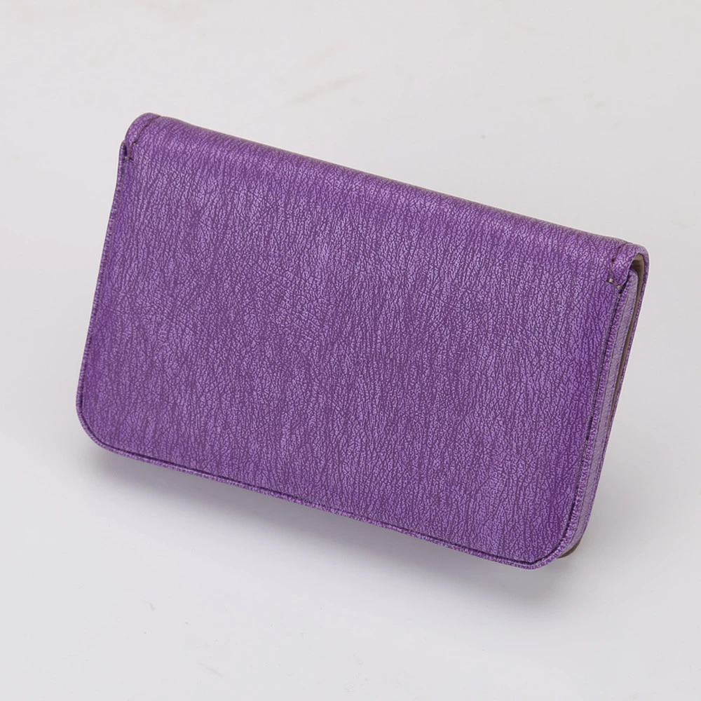 New Men Money Clip Card Holder Protector Leather Wallet Card Holder Pop-up Anti-theft Bank PU Business Cards Case Woman 812