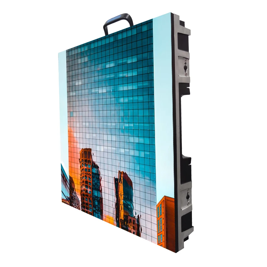 Outdoor led wall p3.91 500x500mm led panel display screen