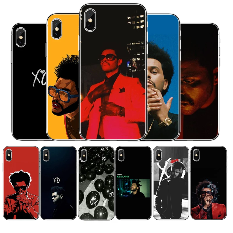 Чехол-накладка Weeknd для iphone 11 Pro MAX 5 6 7 8 9 10 X XS XR XSMAX Plus силиконовый | Мобильные
