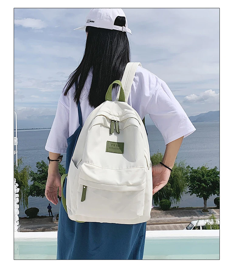 Водонепроницаемый нейлоновый рюкзак для женщин Дорожная много карманов рюкзаки женская школьная сумка для подростков девочек книга Mochilas