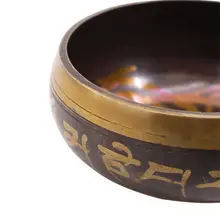 Непальская чаша ручной работы Будда Тибет чаша церемония музыкальная терапия медный колокольчик медный Q6PB