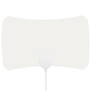 

Skylink 200 Mile Range Indoor HDTV Antenna Plastic Mini Durable TV Digital HD Without Amplifier White 1080P Portable