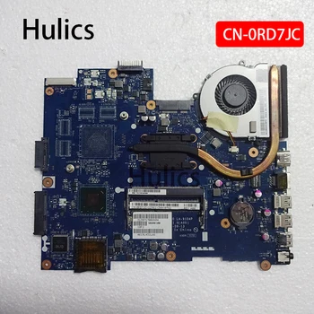 

Hulics Original RD7JC Motherboard FOR Dell 15R 3521 5521 Laptop Motherboard CN-0RD7JC 0RD7JC RD7JC VAW00 LA-9104P I7-3537U CPU