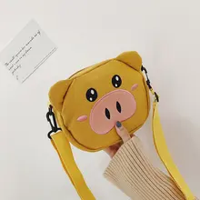 Сумка со свиньей для женщин, новинка года, стильная милая сумка на плечо в японском стиле, уродливая Мужская копилка, забавная парусиновая сумка через плечо для девочек