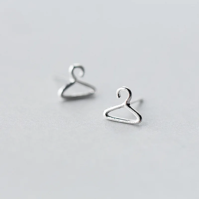 Серьги гвоздики Trusta из серебра 925 пробы 8 мм x 7 DS121|earrings gift|fashion stud earringsstud earrings |