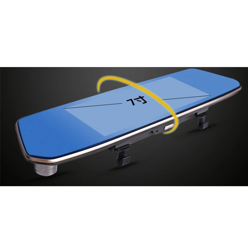 Видеорегистратор UNCOM с камерой заднего вида и двумя объективами 7