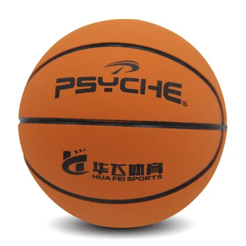 

Desktop Decoration Hollowed Ball Mini Basketball Rubber Elastic 6cm Waterproof Training Portable Decompression Adults Children