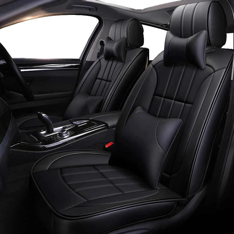 Новые роскошные кожаные чехлы для сидений автомобиля Fiat punto linea marea palio stilo Tempra/Tipo
