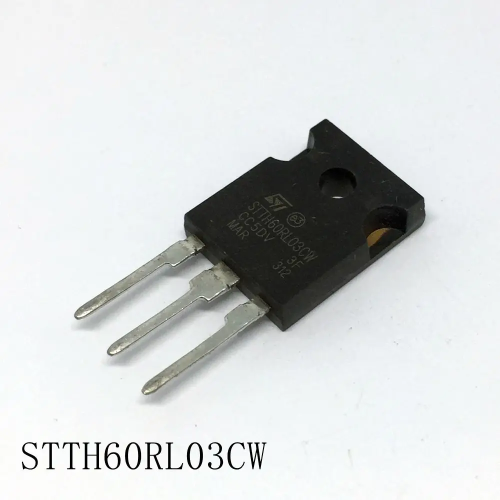Быстрое Восстановление Выпрямители STTH60RL03CW TO-247 60A/300V 10 шт./лот Новинка