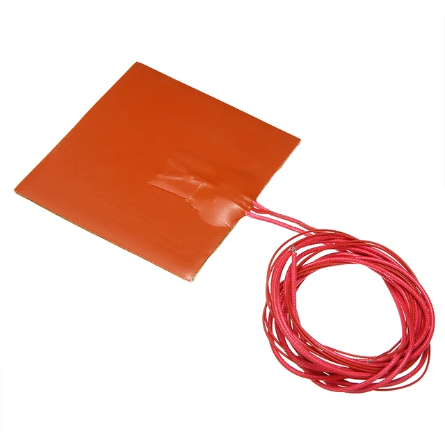 12 V 50W Motorolaj -Tartály Szilikon Fűtőpad Üzemanyagtartály Víztartály Gumi Melegítő Elektromos Fűtőpárnák 10*10 Cm - Image 3