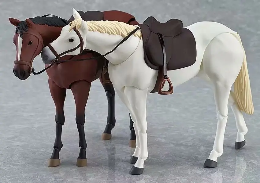 16 см Figma 246A/246B тела лошадь футболки с аниме лошадь оригинальный Рисунок Коллекция моделей PVC Фигурки для игрушка-подарок для детей 0,5