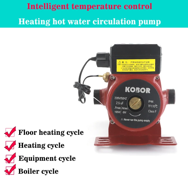 Pompa di circolazione automatica dell'acqua calda del riscaldamento della  famiglia della pompa di circolazione 165