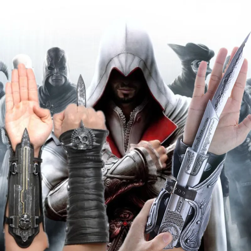 Игрушки Модель игры Assasin's Creed Ezio brothy SYNDICATE лама флаг пират скрытые лезвия игрушки
