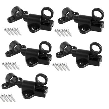 

Window Gate Security Pull Ring Spring Bounce Door Bolt Aluminum Alloy Latch Lock