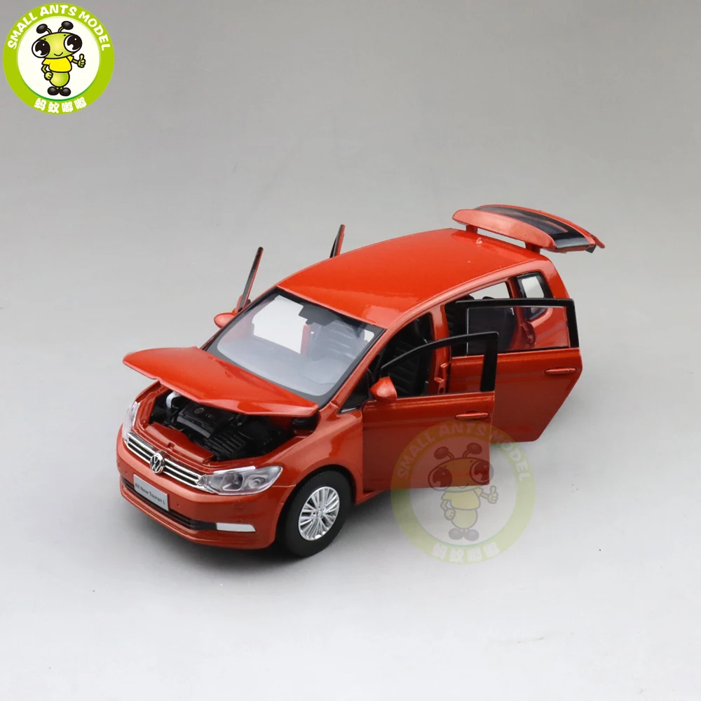 1/32 Jackiekim TOURAN MPV VAN Diecast Модель автомобиля игрушки Детский звуковой светильник подарок