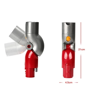 

for Dyson V7 V8 V10 V11 180 degree brush head steering hose connector household handheld vacuum cleaner spare parts