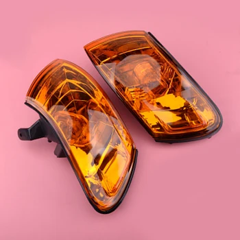 

CITALL 2 Pin Male 1 Pair Car Orange Lens Parking Corner Light fit for Toyota Corolla AE100 AE101 E100 1993 1994 1995 1996 1997