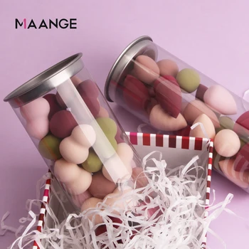 

10/30pcs Mini Cosmetic Foundation Puff Beauty Makeup Sponge Soft Gourd Drop Shape Powder Blush BB Cream Make Up Tool Wholesale