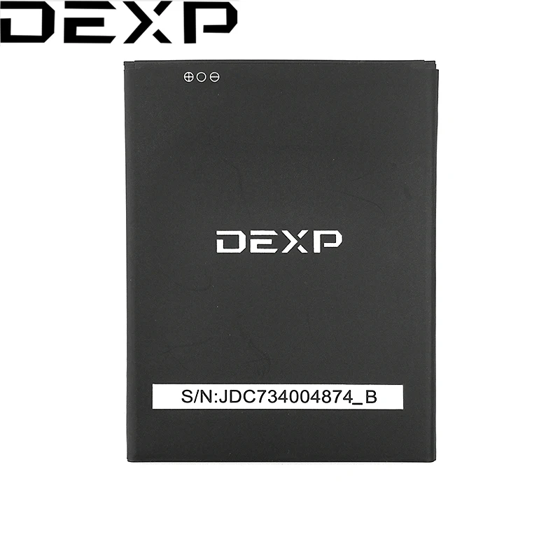 DEXP оригинальный B160 2500 мАч новый производственный Аккумулятор для мобильный